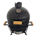 Parrilla Kamado Ahumador 16 Pulgadas De Mesa Negro 