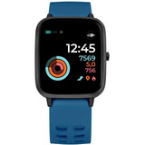 Relógio Mormaii Smartwatch Life Unissex Molifeag/8r Cor Da Correia Azul Cor Do Bisel Azul Cor Do Fundo Azul