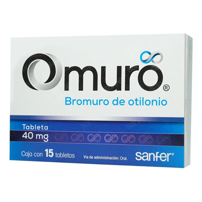 Omuro Tabletas 40 Mg, 15 Tabletas | Envío gratis