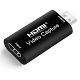 Tarjeta De Captura De Audio Y Vídeo + Cable Hdmi 3 Metros