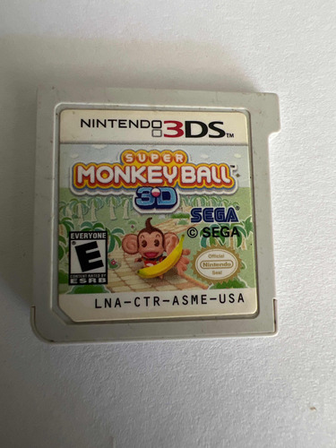 Súper Monkey Ball 3d Nintendo 3ds
