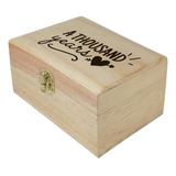 Caja Musical A Thousand Years 15x10 Grabado Personalizado