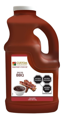 Salsa Bbq Para Alitas, Costillas, Mariscos, Botanas 4 Kg