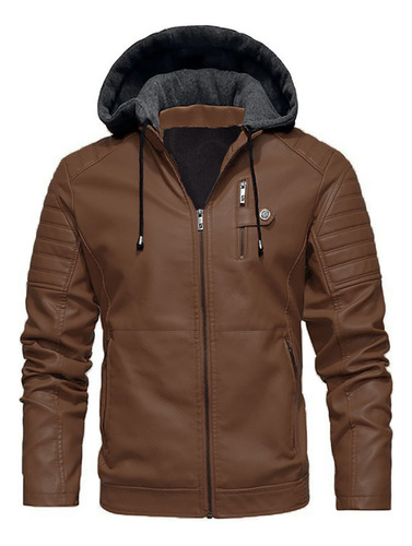 Calidad Chaqueta Hombre Cuero Sintetico Diseño Ropa