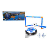 Hover Soccer Set Juego De Futbol Balon Niños Navidad Color Azul