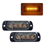 Kit 9 Tira Led  Strobo Automotivo Para Viatura E Guincho