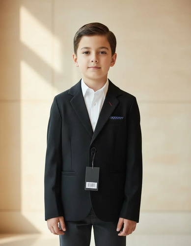 Saco Blazer Slim Fit Para Niño Exch,ch,m,g & Exg | Meses sin interés