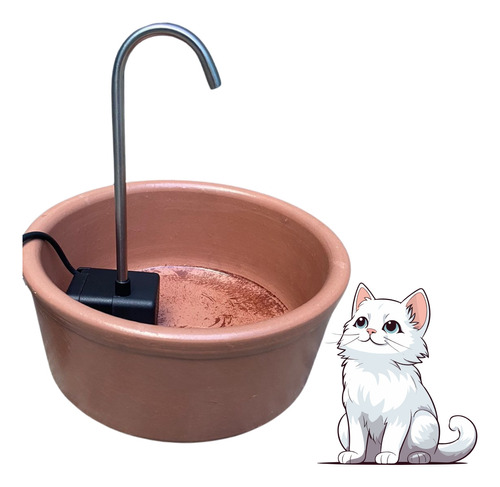 Bebedouro Fonte 1500ml De Água Automático Para Gatos Bivolt