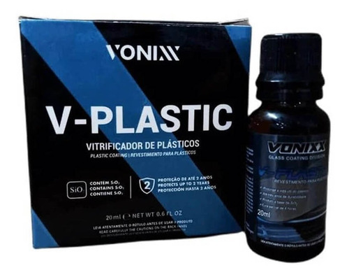 V-plastic Ceramic Coating Para Plásticos - 20ml  Vonixx