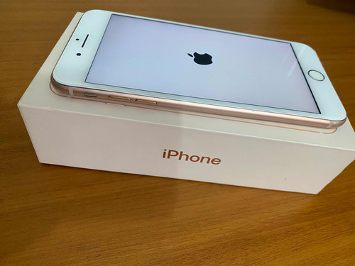 iPhone 8 Plus Dourado Gold 256gb Com Traseira Trincada