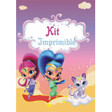 Shimmer And Shine Kit Imprimibles Personalizados