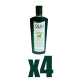 Pack De 4 Shampoo De Ortiga Olio  420 Ml