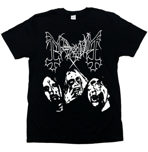 Playera Mayhem Band Blackmetal/norweigian Metal