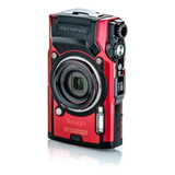 Olympus Tough Tg-6 12.0 Mp Resistente Al Agua Camara Rojo