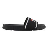 Chinela Fila Drifter Stripes Negro/blanco/rojo Masc 