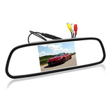 Espejo Retrovisor Pantalla  5 PuLG Para Camara Reversa Carro