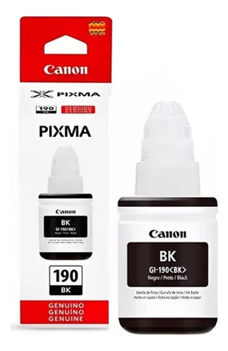 Canon Gi-190  Botella De Tinta Original