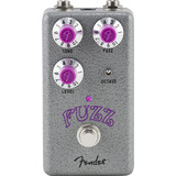 Fender Pedal De Fuzz Hammertone Color Plateado