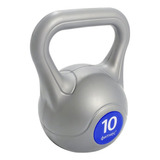 Pesas Rusas 10 Kg Kettlebel Funcional Fitness Fabricantes Color Plateado Ontec Ontec10