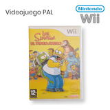 Videojuego Wii Los Simpsons El Videojuego (región Pal)