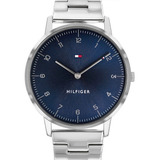 Reloj Tommy Hilfiger 1791581 Plateado Hombre Color Del Fondo Azul