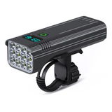 Luzes Frontais 12led 5000 Lumens Luz De Bicicleta 10000mah A