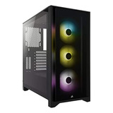 Corsair Icue 4000x Rgb Mid-tower Atx Carcasa Para Pc - Negro