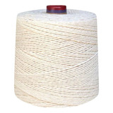 Linha De Crochê Colorida Eco Brasil 6 Fios 1 Kg Barbante Cor Cru