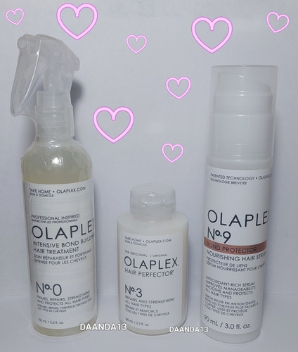 Olaplex Paso #0 #3 Y #9 Serum Originales