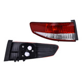 Calavera  Honda Accord 2003 -2004 Ext Izq 4ptas Bco/rojo Xpo