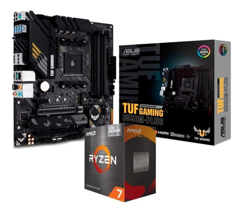 Kit Amd Ryzen 7 5700g Vega 8 + Tuf B550m Plus + 32gb