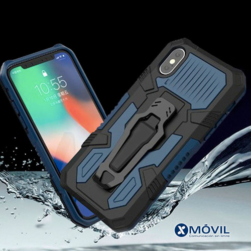 Funda Para Oppo Uso Rudo Con Clip Y Mica Droidex