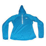 Sudadera Nike Dri Fit Dama Azul Estetica De 10 100% Original