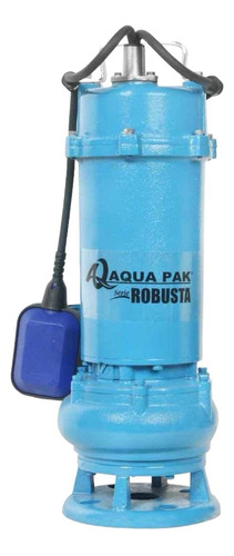 Bomba Achique Sumergible Lodos Aqua Pak Modelo Robusta  Robusta2.520/1230a Monofásica  230v 2 Hp