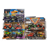 Hw & Monster Jam Trucks Pack2 Esc 1/64 Precio Por C/uno