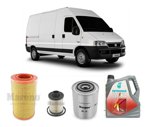 Kit 3 Filtros Peugeot Boxer 2.8 Mareno Y Selenia 15w40 X6