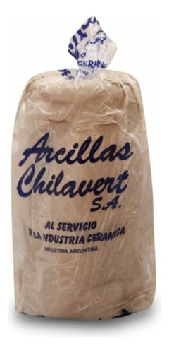 Arcilla Chilavert Blanca Lisa 5 Kg 