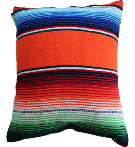 Cojin Sarape Mexicano 35 X 35 Cms (4 Pack)