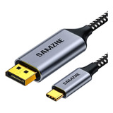 Cable Adaptador Usb C 3.1  A Displayport 1.4 8k Samzhe Cp15