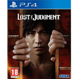 Jogo Midia Fisica Para Playstation 4 Lost Judgment Sega