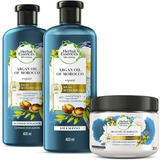 Kit Herbal Essences Shampoo + Acondicionador + Mascarilla 
