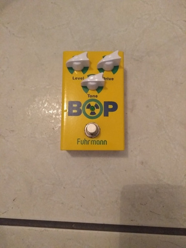 Pedal Fuhrmann Bop Overdrive Para Guitarra