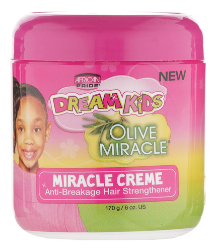 African Pride Dream Kids Olive Miracle Creme - Fortalecedor