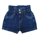 Short De Jean Mini Ánima Azul Bebé  Bermuda Denim