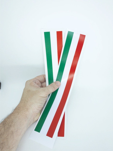 02 Adesivo Faixa Para Grade Ou Painel Bandeira Da Itália