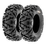 Juego Llantas Sunf Cuatri 26x9-12 6pr T/l X-dirt Stockrider