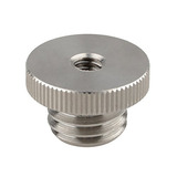 Camveate 1/4  -20 To 5/8  -11 Adaptador De Tornillo Roscado 