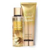 Victoria's Secret Coconut Passion Kit Body Splah 250ml + Hidratante 236ml 