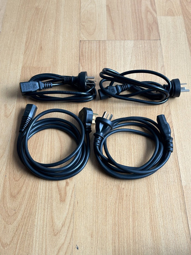 Lote 4 Cables Power Interlock Reforzado 3 Patas 220v