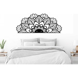 Vinilos Decorativo Medio Mandala  Ventana Dormitorio 60x120